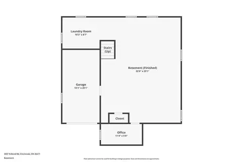 Floorplan - 3937 N Bend Rd, Cheviot, OH 45211 photo 3 of 4