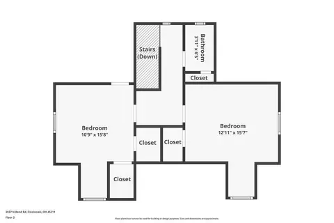 Floorplan - 3937 N Bend Rd, Cheviot, OH 45211 photo 2 of 4