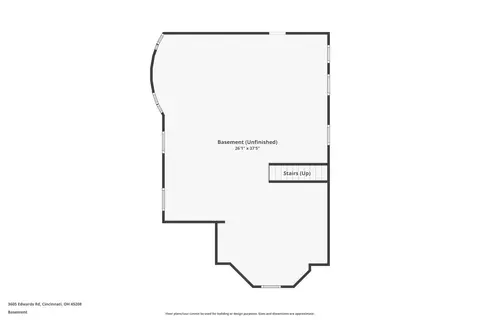 Floorplan - 3605 Edwards Rd, Cincinnati, OH 45208 photo 4 of 5