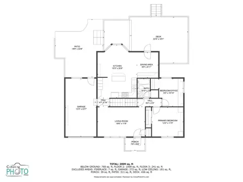 Floorplan - 5155 Bell Ave, Blue Ash, OH 45242 photo 2 of 4