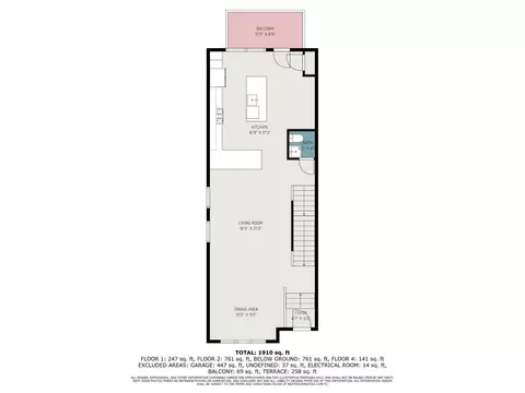 Floorplan - 533 Ringgold St, Cincinnati, OH 45202 photo 1 of 4