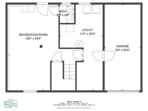 Floorplan - 705 Britt Pl, Mason, OH 45040 photo 2 of 2