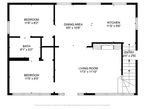 Floorplan - 209 Davis St, Lockland, OH 45215 photo 2 of 4