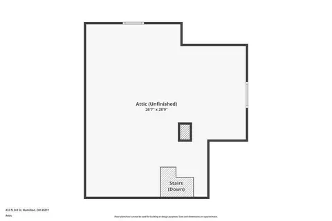 Floorplan - 432 Third St, Hamilton, OH 45011 photo 4 of 4
