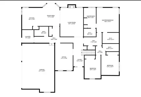 Floorplan - 14435 Klein Rd, Mount Orab, OH 45154 photo 1 of 3