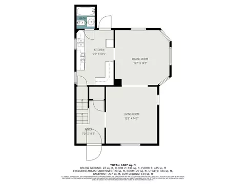 Floorplan - 4120 Lora Ave, Cheviot, OH 45211 photo 2 of 3