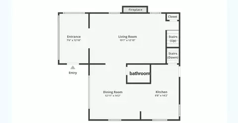 Floorplan - 3440 Wabash Ave, Cincinnati, OH 45207 photo 1 of 3