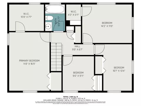 Floorplan - 1356 Randomhill Rd, Cincinnati, OH 45231 photo 2 of 2