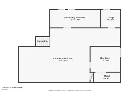 Floorplan - 11588 Gerity Ct, Forest Park, OH 45240 photo 1 of 3