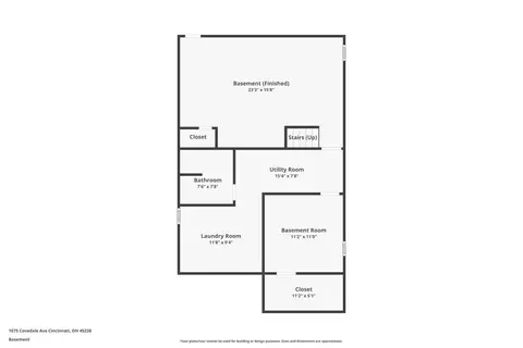 Floorplan - 1075 Covedale Ave, Cincinnati, OH 45238 photo 1 of 1