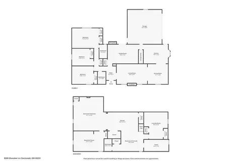 Floorplan - 9209 Sheralee Dr, Cincinnati, OH 45231 photo 3 of 3