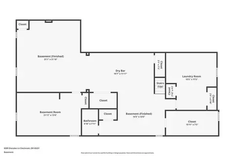 Floorplan - 9209 Sheralee Dr, Cincinnati, OH 45231 photo 2 of 3