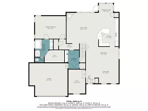 Floorplan - 1096 Castlebay Dr, Cincinnati, OH 45245 photo 1 of 3