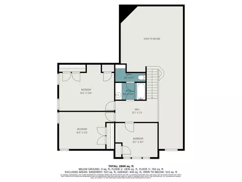 Floorplan - 1096 Castlebay Dr, Cincinnati, OH 45245 photo 2 of 3