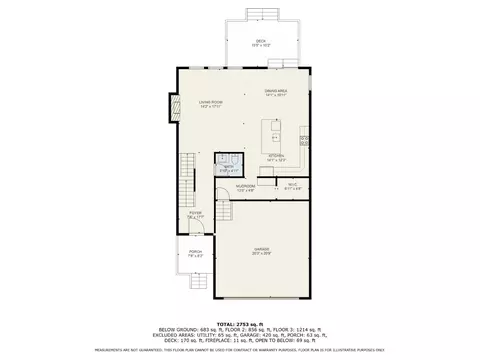 Floorplan - 6607 Ledge St, Cincinnati, OH 45227 photo 2 of 4