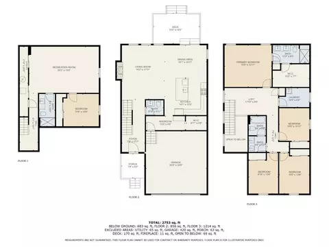 Floorplan - 6607 Ledge St, Cincinnati, OH 45227 photo 1 of 4