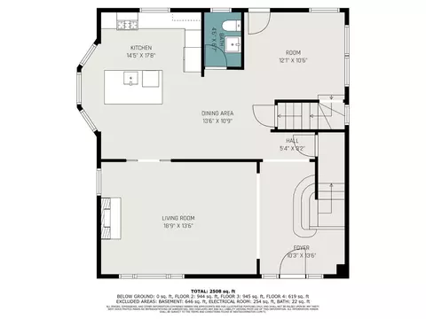 Floorplan - 917 Rogers Pl, Cincinnati, OH 45206 photo 1 of 4
