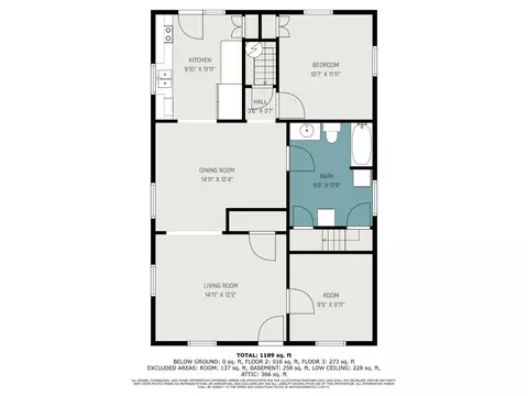 Floorplan - 220 Fourth St, Williamsburg, OH 45176 photo 1 of 3