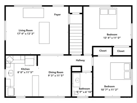 Floorplan - 1170 Tassie Ln, Cincinnati, OH 45231 photo 1 of 3