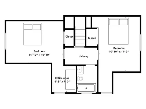 Floorplan - 1170 Tassie Ln, Cincinnati, OH 45231 photo 2 of 3