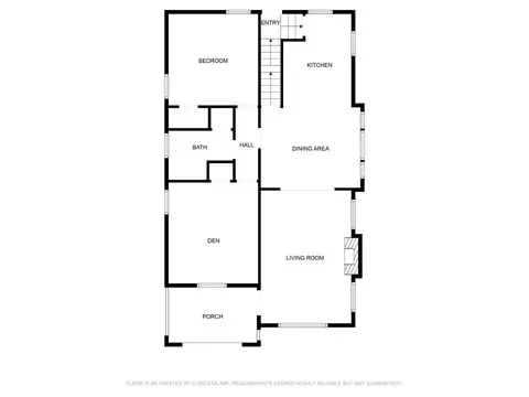 Floorplan - 3916 Oak Ave, Silverton, OH 45236 photo 2 of 3