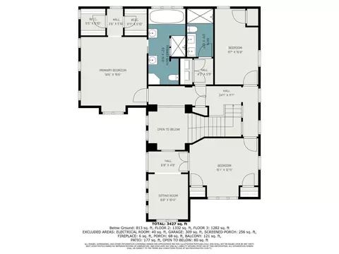 Floorplan - 3918 Devonshire Dr, Cincinnati, OH 45226 photo 2 of 3