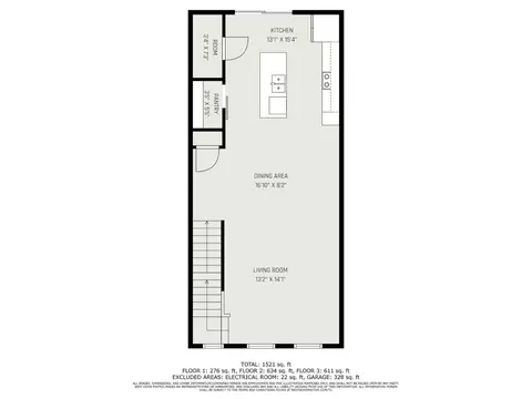Floorplan - 602 Brownstone Row, Springboro, OH 45066 photo 2 of 3