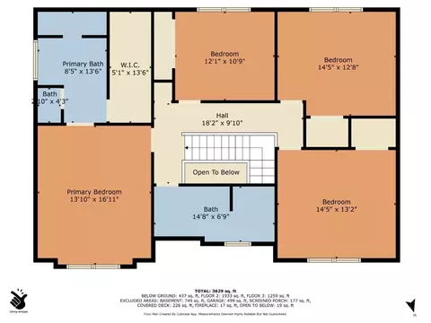 Floorplan - 9221 Applecrest Ct, Cincinnati, OH 45242 photo 3 of 4