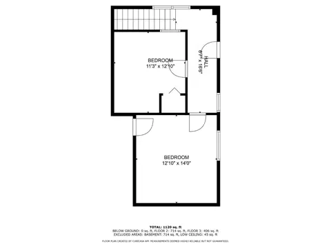 Floorplan - 5731 St Elmo Ave, Cincinnati, OH 45224 photo 2 of 4