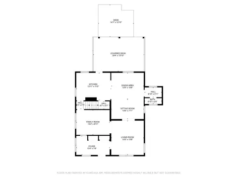 Floorplan - 3113 Gloss Ave, Cincinnati, OH 45213 photo 2 of 3