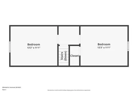 Floorplan - 9366 Neil Dr, Cincinnati, OH 45231 photo 3 of 3