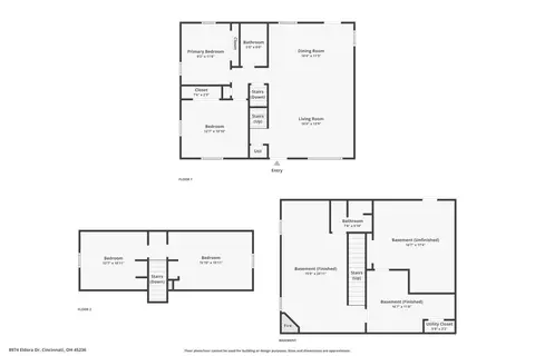 Floorplan - 8974 Eldora Dr, Cincinnati, OH 45236 photo 1 of 1