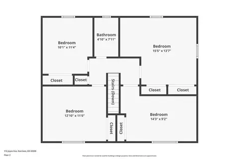 Floorplan - 112 Joyce Ave, Harrison, OH 45030 photo 3 of 3