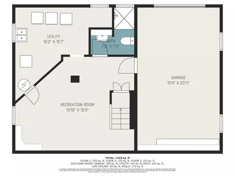 Floorplan - 311 Anders Ct, Cincinnati, OH 45238 photo 3 of 3