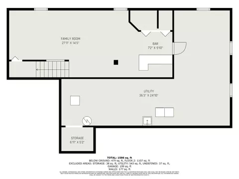 Floorplan - 868 Locust Ln, Cincinnati, OH 45245 photo 2 of 2
