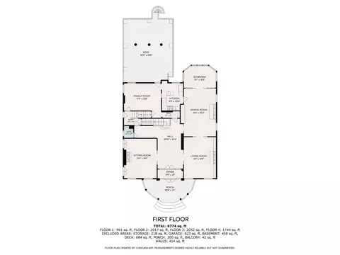 Floorplan - 2334 Upland Pl, Cincinnati, OH 45206 photo 1 of 5
