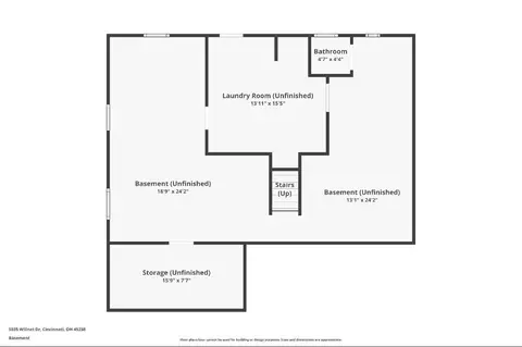 Floorplan - 5035 Willnet Dr, Cincinnati, OH 45238 photo 1 of 4