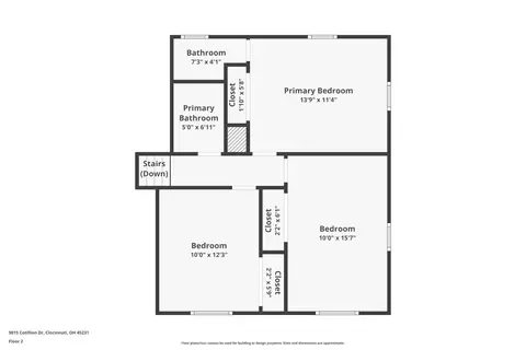 Floorplan - 9015 Cotillion Dr, Cincinnati, OH 45231 photo 2 of 2