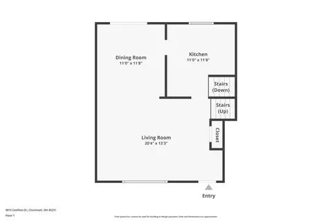 Floorplan - 9015 Cotillion Dr, Cincinnati, OH 45231 photo 1 of 2