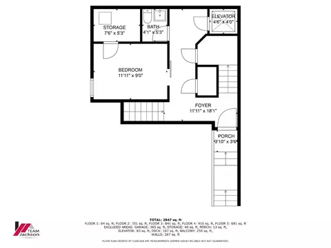 Floorplan - 3936 Feemster St, Cincinnati, OH 45226 photo 2 of 5