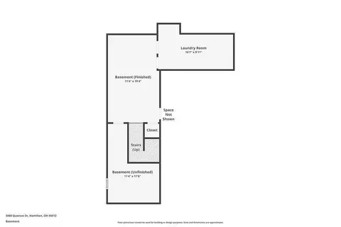 Floorplan - 3060 Quercus Dr, Hamilton, OH 45013 photo 1 of 4