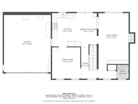 Floorplan - 4175 Cannon Gate Dr, Cincinnati, OH 45245 photo 1 of 4