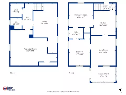 Floorplan - 7017 Bramble Ave, Cincinnati, OH 45227 photo 3 of 3