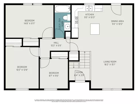 Floorplan - 8770 Simpson Ct, Mason, OH 45040 photo 1 of 2