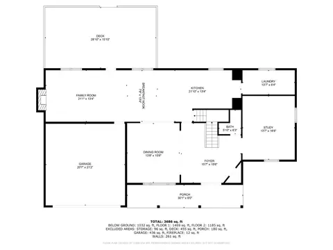 Floorplan - 10007 Windzag Ln, Montgomery, OH 45242 photo 1 of 4