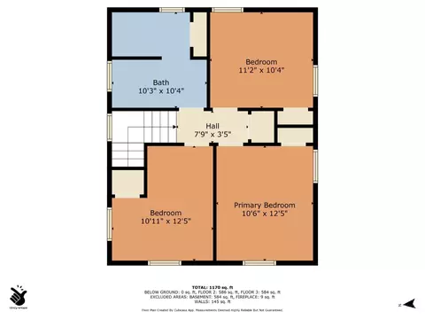 Floorplan - 1636 Beacon St, Cincinnati, OH 45230 photo 2 of 2