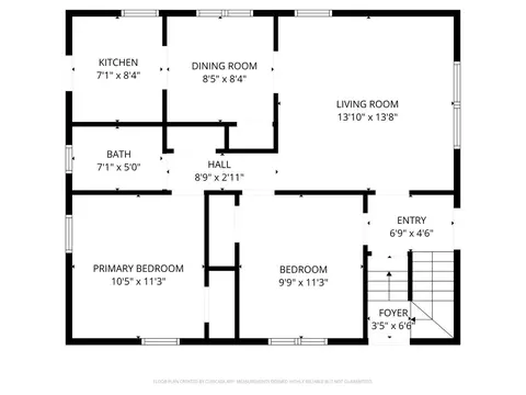 Floorplan - 5716 Hamilton Ave, Cincinnati, OH 45224 photo 1 of 4