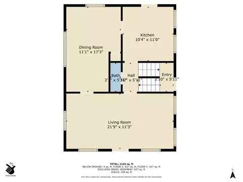 Floorplan - 4554 Sycamore Rd, Cincinnati, OH 45236 photo 3 of 4