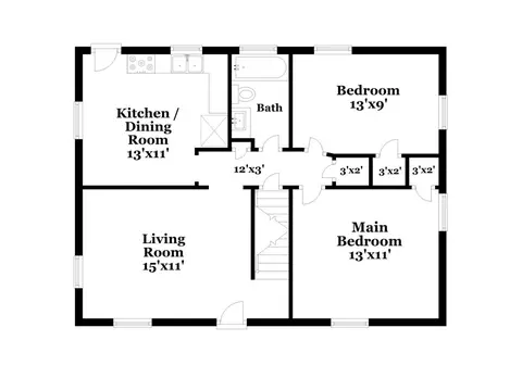 Floorplan - 728 Maple Dr, Reading, OH 45215 photo 1 of 3