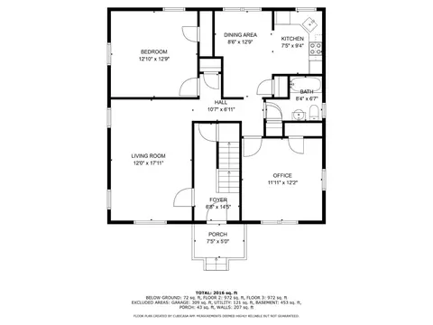 Floorplan - 2955 Ferguson Rd, Cincinnati, OH 45238 photo 2 of 4